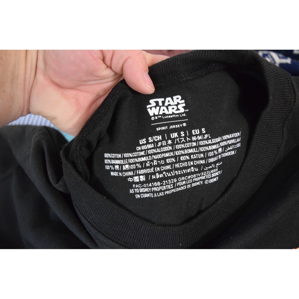 Star Wars 45th Anniversary Spirit Jersey Collectible Tee Small Action Figure - Picture 6 of 10